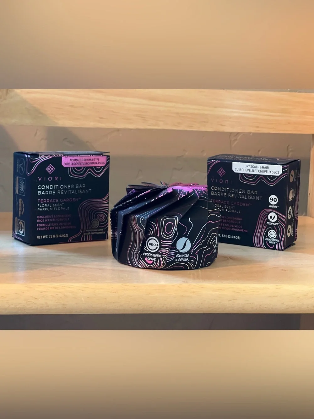 Viori Terrace Garden Shampoo & Conditioner Bundle 🖤🩷